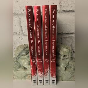 Fullmetal Alchemist Brotherhood DVD Parts 2-5 Slipcover Set Funimation